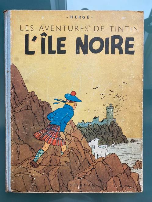 BD Tintin L’île noire 1944 (rare), Livres, BD, Utilisé, Une BD