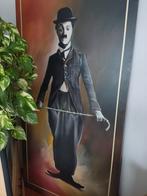 Charlie Chaplin, Enlèvement, Peinture