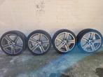 Set alu velgen 5x112 18", Ophalen, 18 inch, Gebruikt, Band(en)
