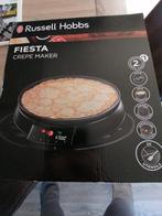 Crêpière électrique noire Russell Hobbs Fiesta crêpe Maker, Enlèvement, Neuf, Autres modèles