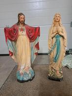 Oud standbeeld van Christus en Maagd Maria, Ophalen