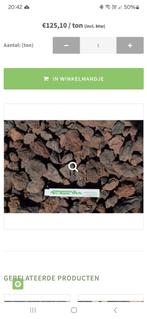 lava stenen voor plantenborders of vijver, Jardin & Terrasse, Gravier, Rochers & Caillasse, Comme neuf, Lave, Enlèvement ou Envoi