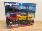 Playmobil 5258 RC goederentrein met containers, Kinderen en Baby's, Ophalen of Verzenden, Gebruikt, Complete set