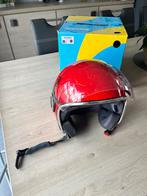 Vespa casque rouge taille S, Vélos & Vélomoteurs, Comme neuf
