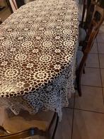 Vintage handgemaakte  bedsprei of tafelkleed 240x160 cm., Huis en Inrichting, Tafelkleden, Ophalen of Verzenden