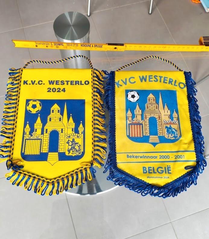 2000s KVC Westerlo fanion wimpel vaandel vaan voetbal, Collections, Articles de Sport & Football, Comme neuf, Jeu, Enlèvement ou Envoi