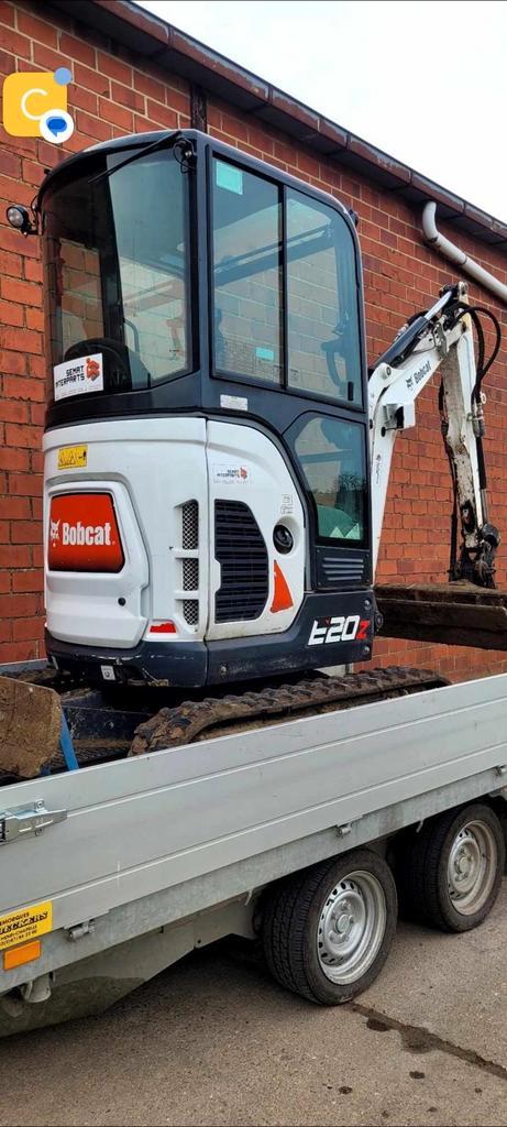 bobcat e20z, Zakelijke goederen, Machines en Bouw | Kranen en Graafmachines, Ophalen of Verzenden