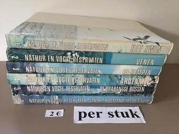 6 ARTIS boeken "Natuur & Vogelreservaten" beschikbaar voor biedingen