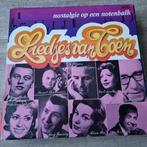 LP Various - Liedjes van toen, Cd's en Dvd's, Vinyl | Nederlandstalig, Levenslied of Smartlap, Gebruikt, Ophalen of Verzenden