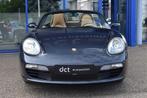 Porsche Boxster 2.7i Navi Park assist PSM 'Full History', Auto's, 1305 kg, Gebruikt, Blauw, Leder
