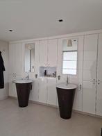 maatwerk lavabomeubel, vrijstaand bad, toilet: Starck design, Ophalen, Gebruikt, Met bad