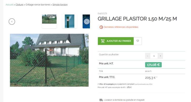 Betafence Plasitor, Tuin en Terras, Tuinhekken en Hekwerk, Nieuw, Overige typen, Overige materialen, Ophalen