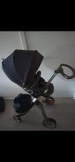 Stokke kinderwagen, ligbak en maxi cosi (met adapters), Kinderwagen, Gebruikt, Ophalen of Verzenden