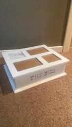 Things organise kistje, Huis en Inrichting, Woonaccessoires | Krantenbakken en Lectuurbakken, Ophalen of Verzenden, Gebruikt