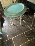 Bijzettafel turquoise, Huis en Inrichting, Ophalen, Zo goed als nieuw