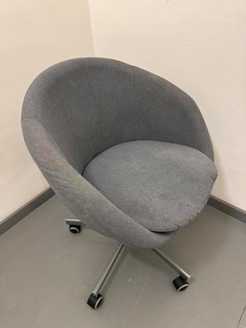 IKEA bureaustoel, Huis en Inrichting, Bureaustoelen, Ophalen, Zo goed als nieuw, Grijs, Bureaustoel