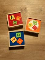 houten oefenblokjes, Kinderen en Baby's, Ophalen, Zo goed als nieuw, Rekenen