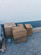 Houten fruitkisten, Ophalen, Gebruikt
