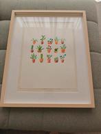 Grote fotolijst berkenpatroon, 40×50cm, Enlèvement