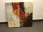 Abstract olieverfschilderij, Antiek en Kunst, Ophalen of Verzenden