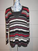 Gestreepte dames trui - Kingfield - 2XL - pull, Kleding | Dames, Overige kleuren, Maat 46/48 (XL) of groter, Ophalen of Verzenden