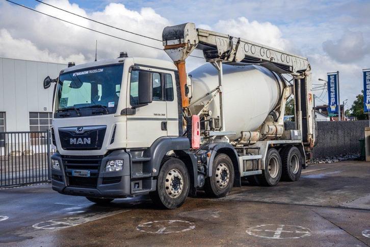 MAN TGS 32.360 BB + BAND/TAPIS/BELT T40 (bj 2017), Auto's, Vrachtwagens, Bedrijf, Te koop, Airconditioning, Elektrische ramen