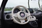 Fiat 500C CABRIO 1.0 Dolcevita Hybrid, LED/Navi/CarPlay/FULL, Auto's, Fiat, Te koop, Zilver of Grijs, 500C, Benzine