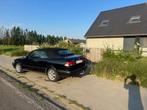 Saab 9-3 Cabrio 2.0 benzine met airco, Auto's, Zwart, Cabriolet, Zwart, Handgeschakeld