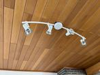 Plafondlamp met 4 richtbare spots, Huis en Inrichting, Ophalen, Glas, 4 spots