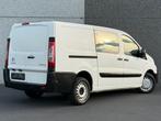 CITROËN JUMPY 2.0 HDI EURO5 • DUBBEL CABINE 6 ZITPLAATSEN, Auto's, Citroën, Stof, 4 cilinders, Wit, Bedrijf
