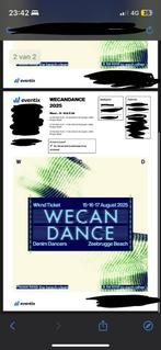2x weekendtickets WECANDANCE, Tickets en Kaartjes, Twee personen, Meerdaags
