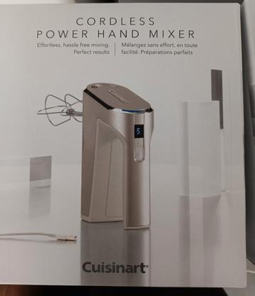 Handmixer + keukenmachine, Cuisineart, Enlèvement, Neuf