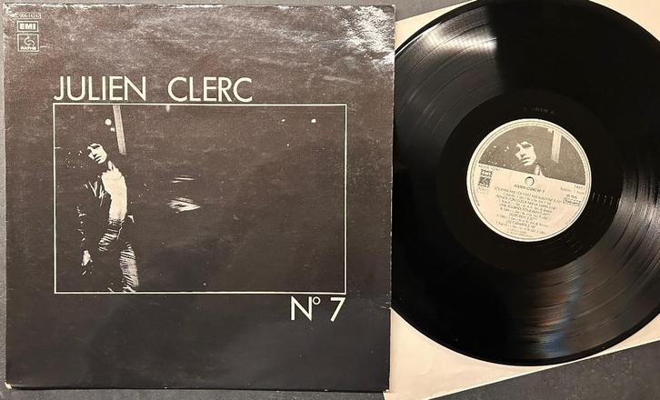 JULIEN CLERC - No 7 ( LP ), CD & DVD, Vinyles | Pop, Utilisé, 1960 à 1980, 12 pouces, Envoi