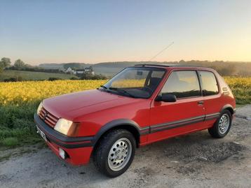 Peugeot 205 GTI, Autos, Rouge, Achat, 850 kg, Boîte manuelle