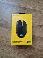 Corsair Scimitar RGB Elite, Souris, Enlèvement ou Envoi, Comme neuf, Droitier