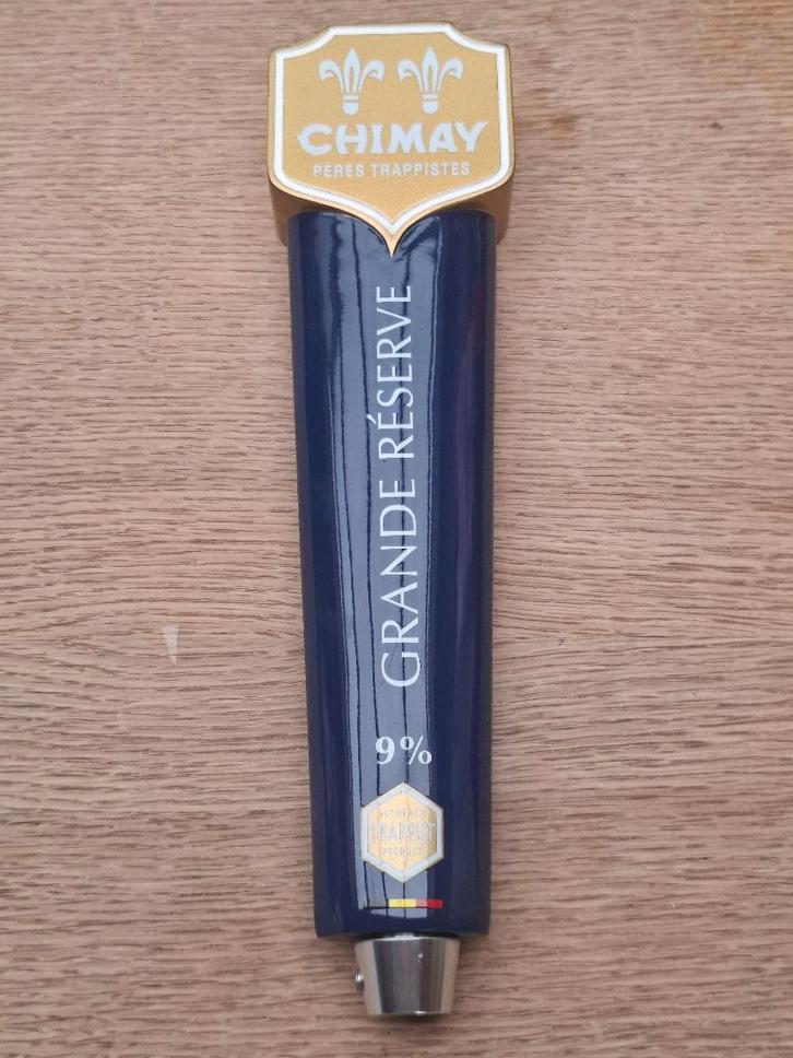 Poignée tireuse à bière Chimay Grande Réserve, Collections, Marques de bière, Neuf, Autres types, Autres marques, Enlèvement ou Envoi