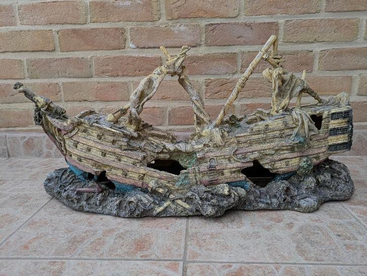 aqarium, Dieren en Toebehoren, Vissen | Aquaria en Toebehoren, Zo goed als nieuw, Sierelement, Ophalen