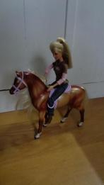 Paard met ruiter van Barbie, Comme neuf, Enlèvement, Barbie