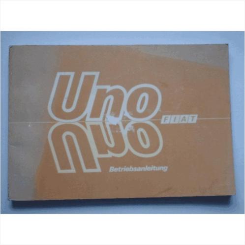 Fiat Uno Instructieboekje 1985 #2 Duits, Autos : Divers, Modes d'emploi & Notices d'utilisation, Enlèvement ou Envoi