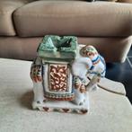 Olifant in steen / porselein , 14,5 cm hoog ., Antiek en Kunst, Ophalen of Verzenden