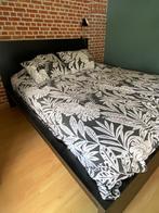 Malm bed 160 x 200, Huis en Inrichting, Slaapkamer | Bedden, Ophalen, Zo goed als nieuw, Bruin