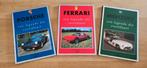Trois grands livres automobiles Porsche - Ferrari - Mercedes, Livres, Autos | Livres, Enlèvement ou Envoi, Comme neuf, Ferrari