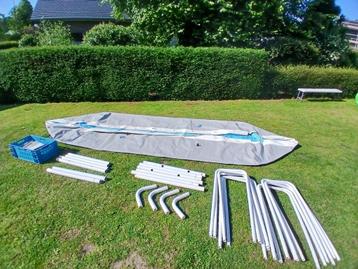 Intex 4x2x1 zwembad frame + liner  beschikbaar voor biedingen