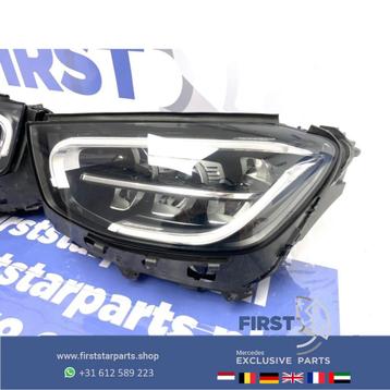 W253 GLC FACELIFT LED KOPLAMP  2016-2019 ORIGINEEL LINKS beschikbaar voor biedingen