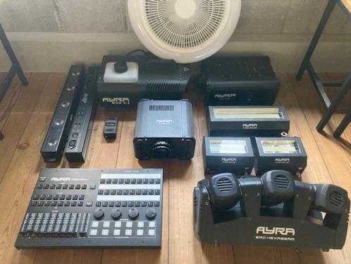 verlichting & special effects set, Muziek en Instrumenten, Licht en Laser, Zo goed als nieuw, Ophalen of Verzenden