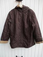 Bruine JAS / VEST / REGENJAS met kap mt XL, Ophalen of Verzenden, Zo goed als nieuw, Bruin, Jas of Mantel