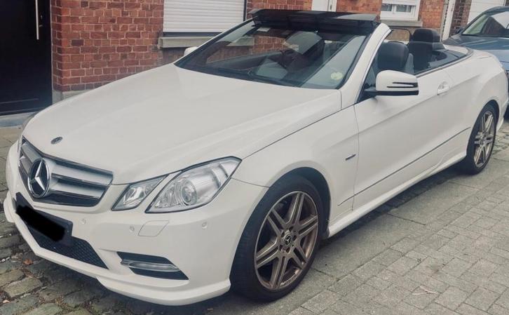 Mercedes e220cdi pack amg prête à immatriculer 10900e, Auto's, Mercedes-Benz, Bedrijf, E-Klasse, Diesel, Euro 5, Cabriolet, Handgeschakeld