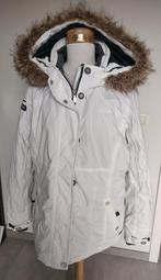 Witte Gaastra winterjas – maat XXXL –muts met nepbont, Gaastra, Ophalen of Verzenden, Gedragen, Wit