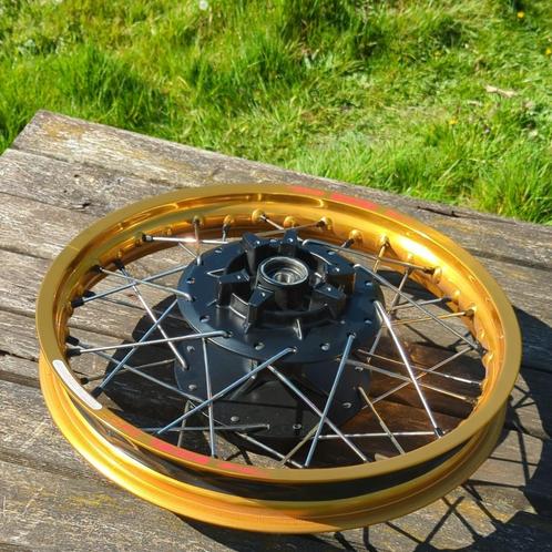 XT600 achterwiel gerestaureerd, Excel velg Haan spaken, zgan, Motoren, Onderdelen | Yamaha, Gebruikt, Ophalen of Verzenden
