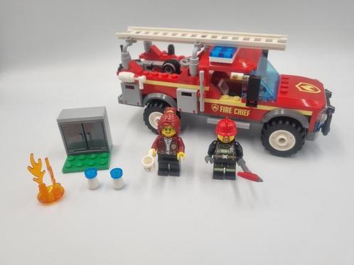 Camion d'intervention Lego City 60231 Fire Chief, Enfants & Bébés, Jouets | Duplo & Lego, Comme neuf, Lego, Ensemble complet, Enlèvement ou Envoi